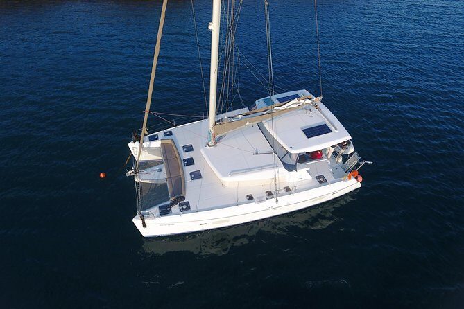 Private Sunset Cruise with Full Greek Dinner - Mesa Pigadia BBQ stop before heading back at sunset