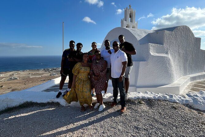 Private tour experience in Santorini island - Imerovigli: A Church Stop on the Oia–Fira Hiking Line
