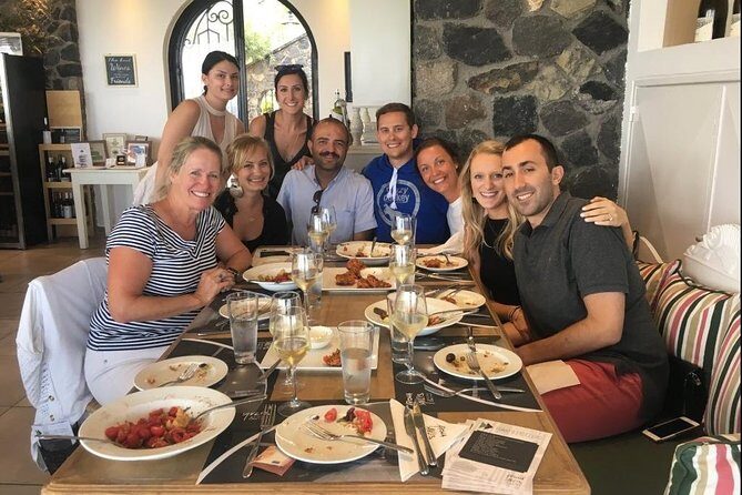 Private Tour: Great Wines and Famous Towns of Santorini - Anhydrous Winery Lunch Pairing: Wine + a Real Meal