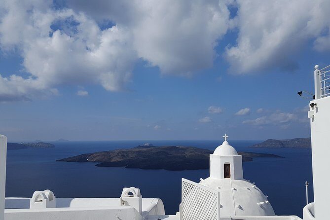 Private Tour Santorini best Attractions - Profitis Ilias Monastery: the 567-meter viewpoint plus monk-made products