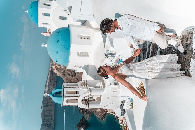 Proposal Photoshoot Santorini - Photo Pack That Lets You Share Now and Print Later