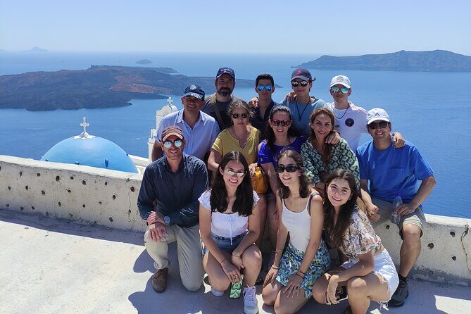 Real Santorini: Full-Day Private Tour - Firostefani’s Blue Dome photo stop without turning it into a 3-hour mission
