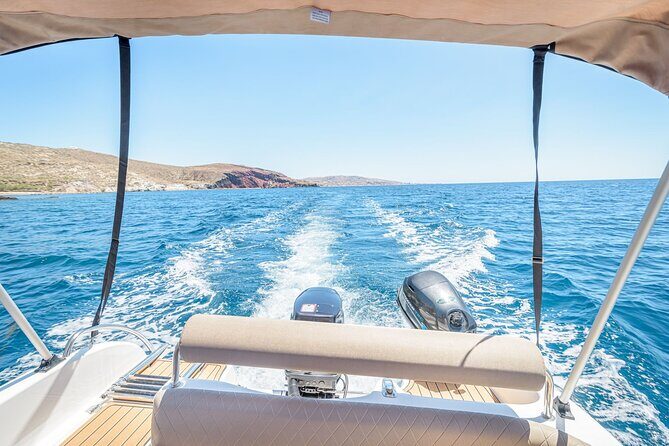 Rent a Boat in Santorini with Free License - 5 hours on the water: what your Santorini route can look like