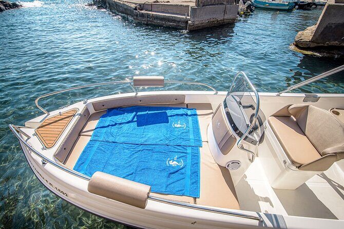Rent a Boat in Santorini with Free License - Price and value: $302.34 for up to 5, and what adds up