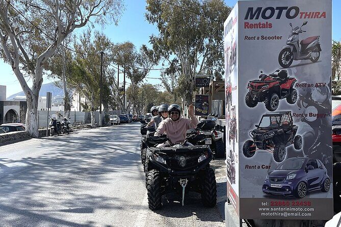 Rent an ATV Santorini - Your one-day “itinerary” is really a plan you build