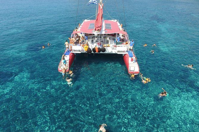 Sailing Catamaran Cruise in Santorini with BBQ, Drinks and Transfer - Drinks, Food, and the BBQ Setup: What Included Actually Means