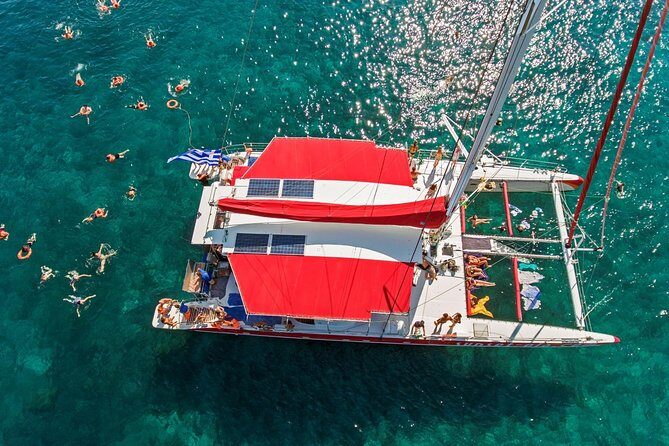 Sailing Catamaran Cruise in Santorini with BBQ, Drinks and Transfer - Hotel Pickup and Port Reality: 9:30 AM Start Means Planning Your Morning