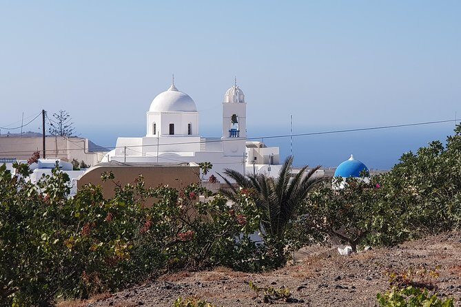 Santorini: 4hr Private Countryside Hidden Paths Tour - Windmills of Emporio: quick photos, big visual payoff