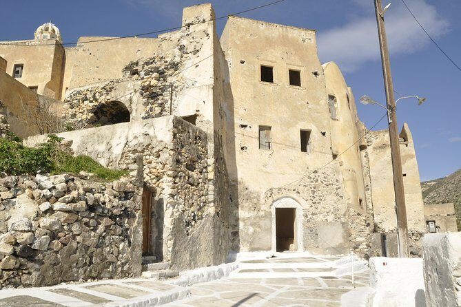 Santorini: 4hr Private Countryside Hidden Paths Tour - Vlychada beach and the lighthouse: salt-air variety