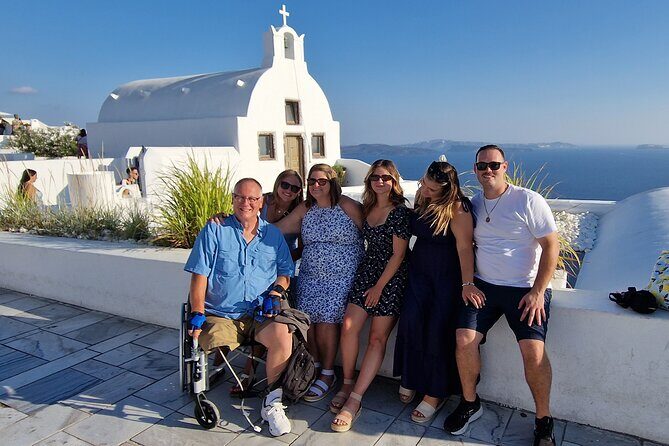 Santorini: 4hr Wheelchair Private Accessible Tour - Stop 4: St Nicholas Castle in Oia and the step-light cave houses