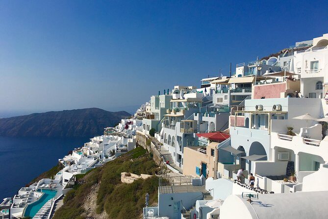 Santorini 5 Hour Private Oia Tour & Lunch/Dinner at a Local Farm - Oia’s main street, guided and efficient