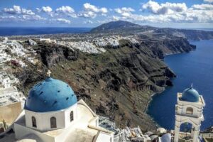 Santorini 5 Hours Sightseeing Tour - Stop 1: Imerovigli’s Caldera Cliff Town and Blue-Domed Church Vibes