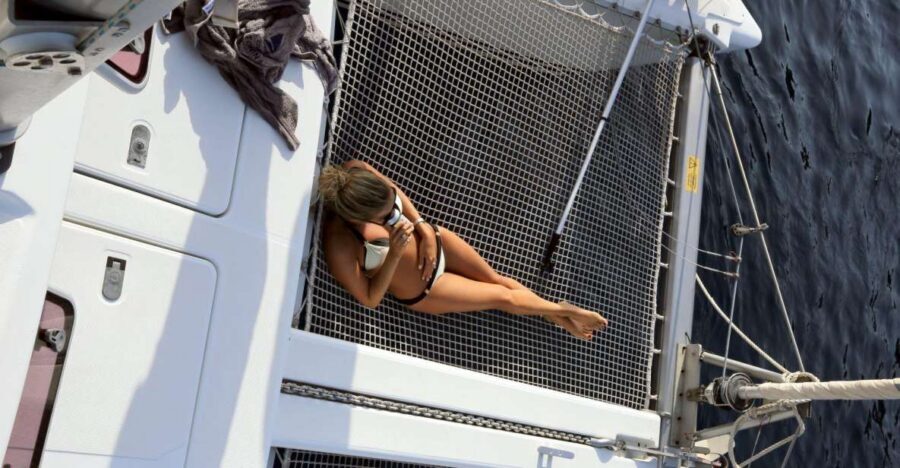 Santorini: 7-Hour Private Catamaran Cruise with Food & Drink - What’s Included: Food, Drinks, Snorkeling Gear, and Wifi