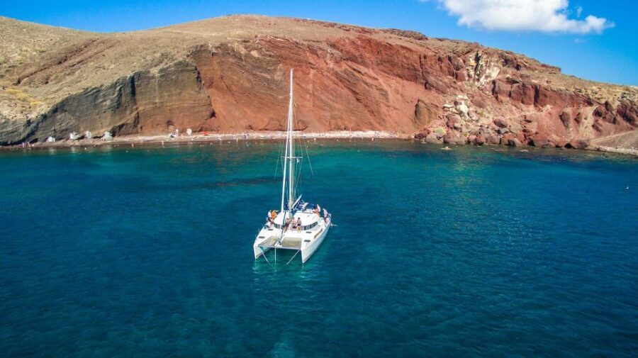 Santorini: 7-Hour Private Catamaran Cruise with Food & Drink - Crew and Captain: Comfort, Attention, and Flexibility