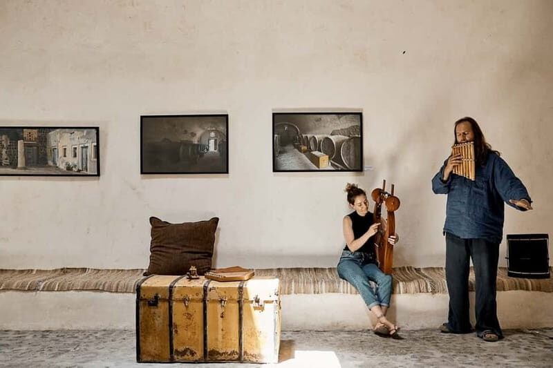 Santorini: A Mythical Musical Experience - Building your ancient Greek pipe from local cane