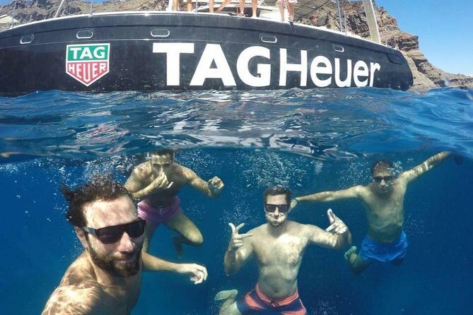 Santorini Adventurous Catamaran Experience with Snorkeling - Caldera Views and Photo Stops: Red Beach, White Beach, and Akrotiri’s Coast