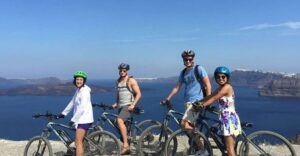 Santorini: Around the Island by Electric Bike - Start in Emporio: streets, Castelli, and that winding Old Town feel