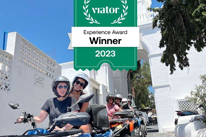 Santorini ATV-Quad Experience: Off-Road Adventure & Hotel Pickup - Hotel pickup and the small-group feel (max 16)