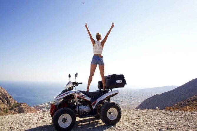 Santorini ATV-Quad Experience: Off-Road Adventure & Hotel Pickup - Stop 3: Megalochori traditional village and wine tasting