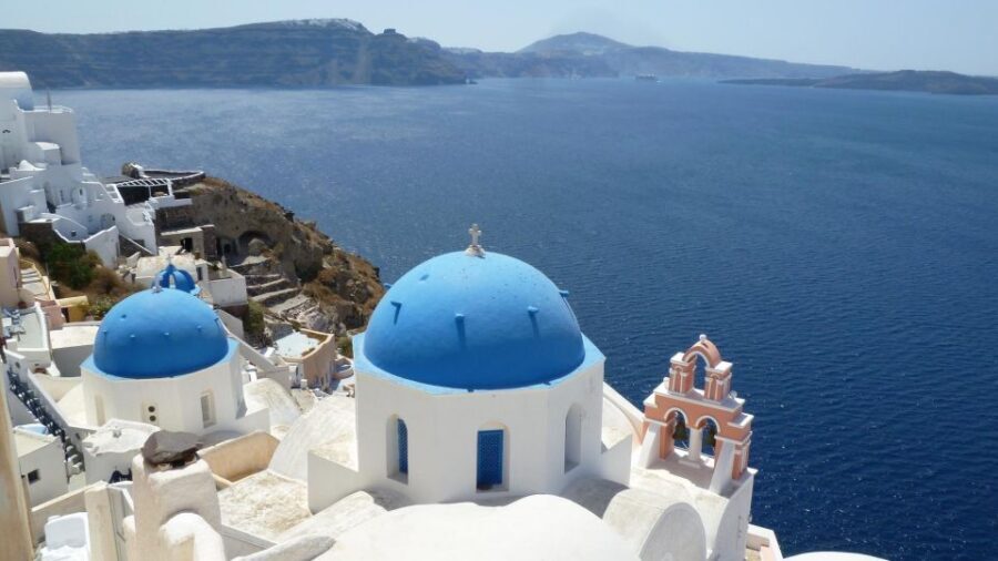 Santorini: Best Of Santorini Private Tour with a Local Guide - Vineyard roads to Prophet Elias: the highest point for a final look