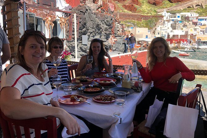 Santorini Bliss: Discover the Charms of the Southern Delight - Megalochori village time: the colorful wooden doors and the slow-street feel