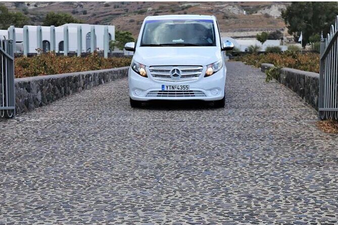 Santorini: Cable Car-Free & Stress-Free Private Island Tour - Perivolos Black Beach Time: Swim, Relax, and Choose Your Own Lunch