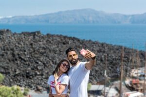 Santorini Caldera Cruise Tour (Volcano, Hot Springs, Thirassia) - Thirassia time: island wandering, taverna lunches, and the May 25 port closure