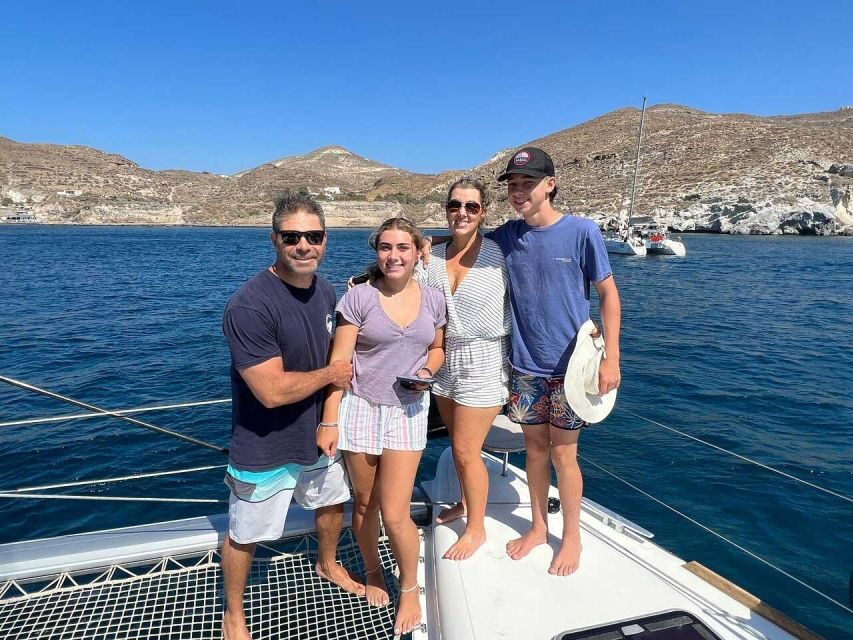Santorini: Caldera Cruise with Greek Meal and Transfer - Snorkeling Gear, Towels, and the Little Comfort Wins