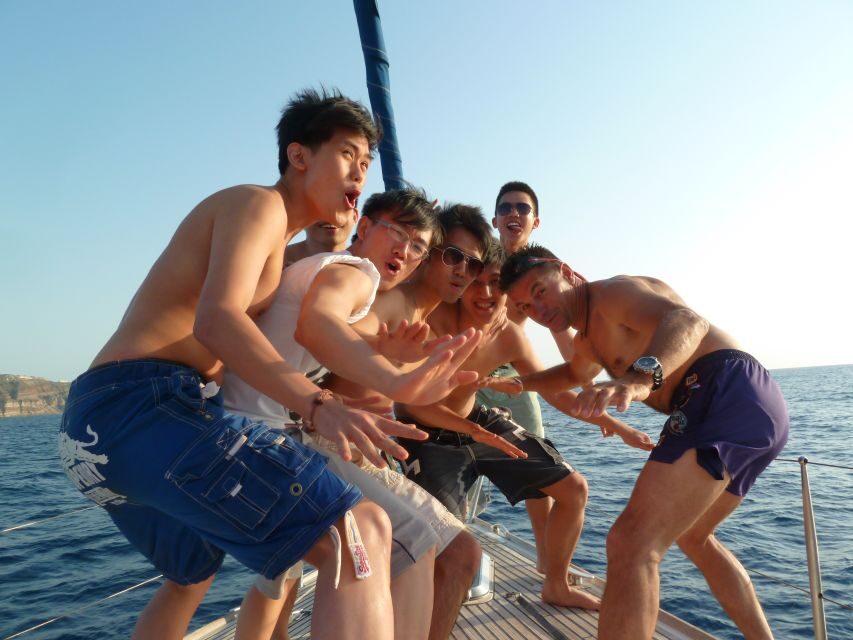 Santorini Caldera: Morning Sailing Cruise with Meal - The Final Stretch: Aspronisi Island and Back to Vlychada Marina