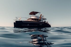 Santorini: Caldera Private Power Catamaran Cruise - What You Get on Board: Open Bar, BBQ, and Greek Meze