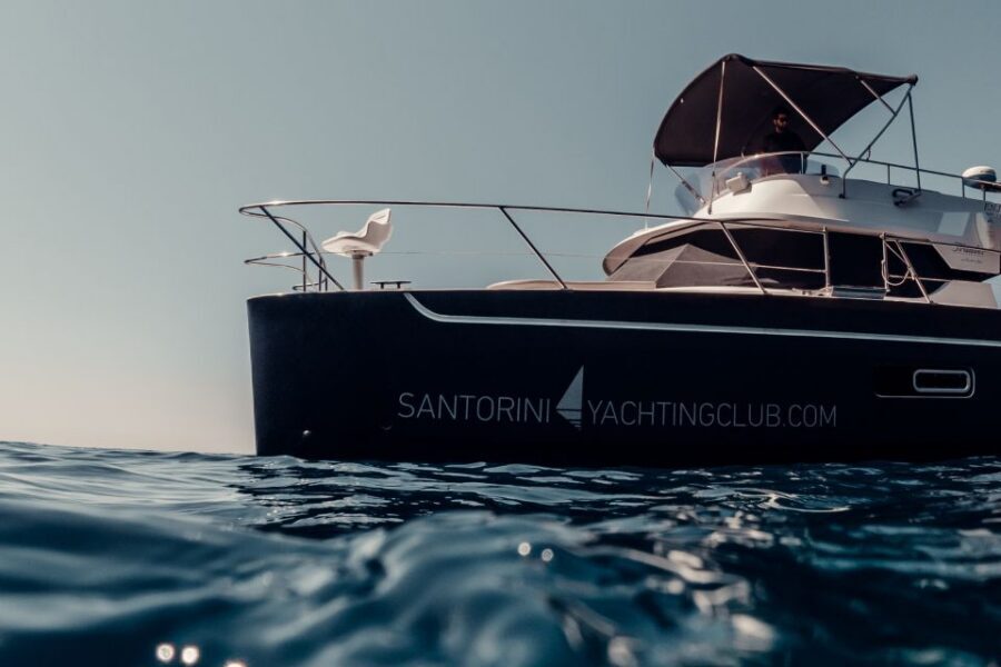 Santorini: Caldera Private Power Catamaran Cruise - Getting Back to Thera: Clean Ending, Not a Chaos Sprint