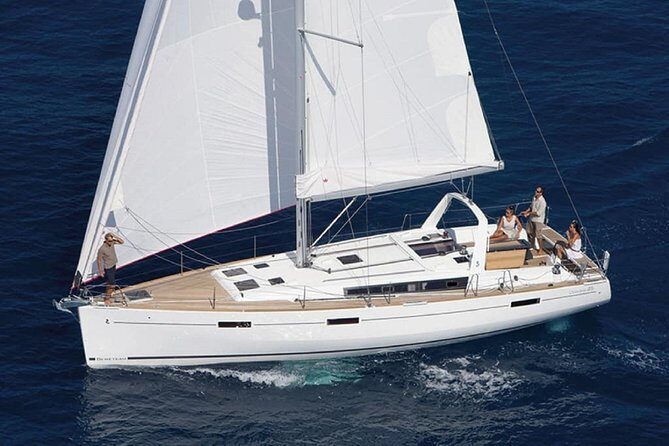 Santorini Caldera Private Sailing Boat Cruise - Price and value for up to four people