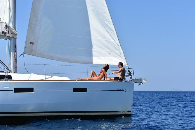 Santorini Caldera Private Sailing Boat Cruise - Getting to the port without stress: hotel pickup to Vlychada