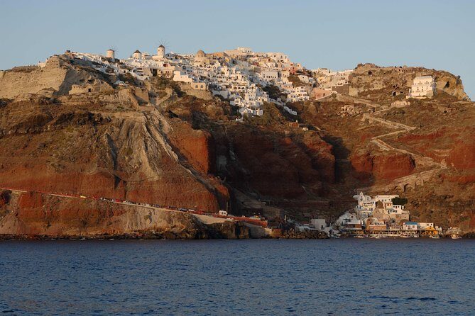 Santorini Caldera Sunset Sailing Cruise with Dinner and Wine - The Boat, Crew, and That Social Catamaran Energy