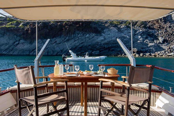 Santorini Caldera Sunset Traditional Cruise with Meal and Drinks - Key highlights worth planning around