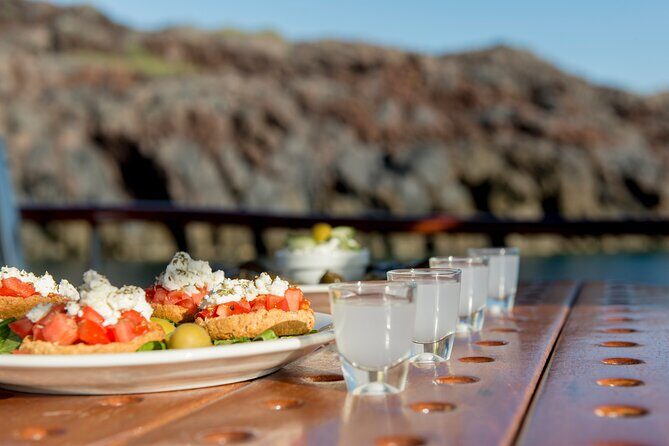 Santorini Caldera Sunset Traditional Cruise with Meal and Drinks - Volcano sailing without the hike: great views, less effort