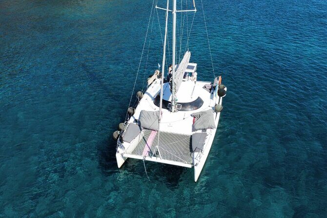 Santorini Catamaran Cruise – 5-Hour Private Sailing Experience - A Private Catamaran Day That’s Really About the Water
