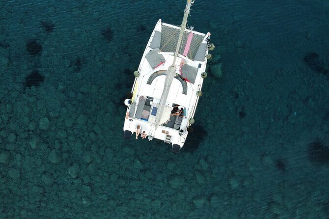 Santorini Catamaran Cruise – 5-Hour Private Sailing Experience - Vlychada Port Pickup and What the Small-Group Setup Changes