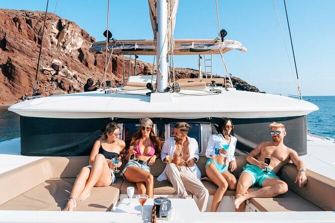 Santorini Catamaran Cruise: with Lunch, BBQ, Open Bar, Transfers - Practical Tips for Your Best Day on the Water