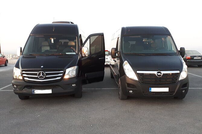 Santorini Chauffeur Services per Hour - Comfort You’ll Actually Feel: AC, Water, and Onboard WiFi