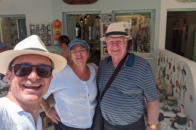 Santorini Classic Highlights and Sightseeing Private Tour - Firostefani: the Blue Dome viewpoint and Scaros rock angles