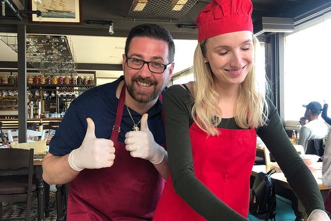 Santorini Cooking Class Gastronomy Experience & Wine Tasting - Pickup, English-speaking guides, and a tight 4-hour rhythm