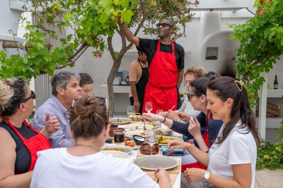 Santorini: Cooking Class with Lunch and Wine Tasting - Should you book this Santorini cooking class by the Black Beach?