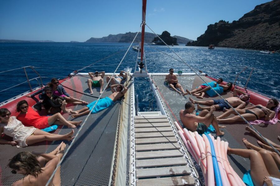 Santorini: Dream Catcher 5-hour Sailing Trip in the Caldera - Key points before you go