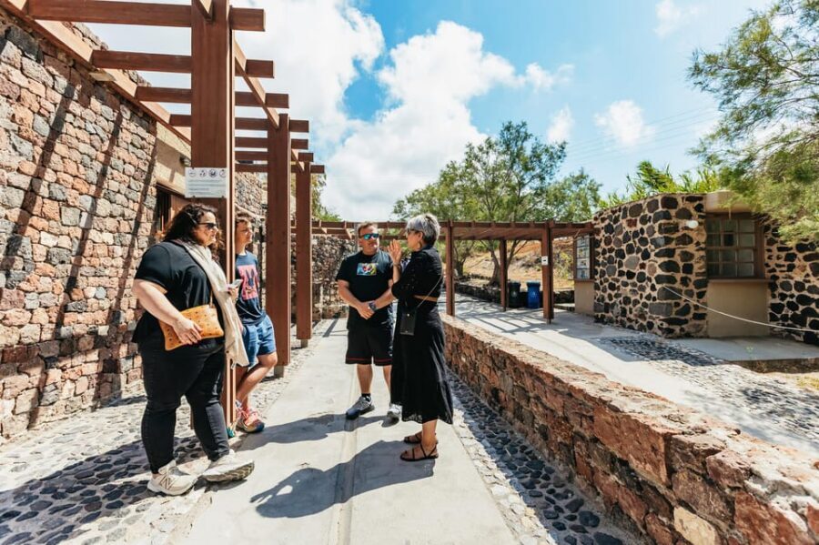 Santorini: Experience Akrotiri with a Licensed Tour Guide - Wall paintings and the Atlantis theory: where myth meets archaeology