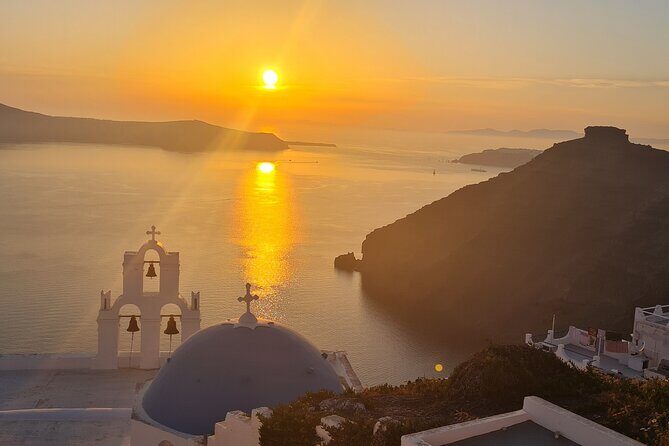 Santorini First-Time Guests Private Tour Sightseeing, excavetions & wine testing - Perissa Black Sand Beach: Swim, Reset, and Eat Where the Day Breathes