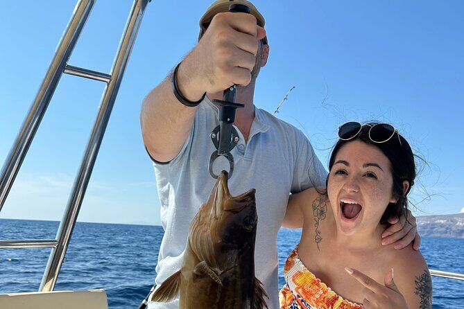 Santorini Fishing Private Cruise boat tour - BBQ, Snorkeling - Logistics That Affect Your Day: Weather, Meeting Point, and Comfort