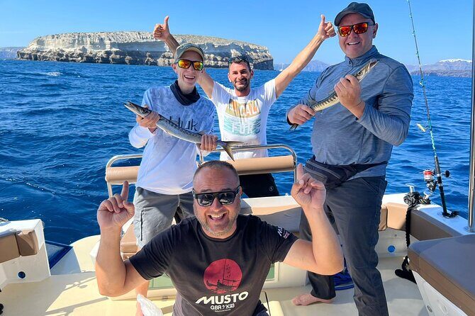 Santorini Fishing Private Cruise boat tour - BBQ, Snorkeling - Snorkeling in Santorini’s Waters: What You Can Expect to See