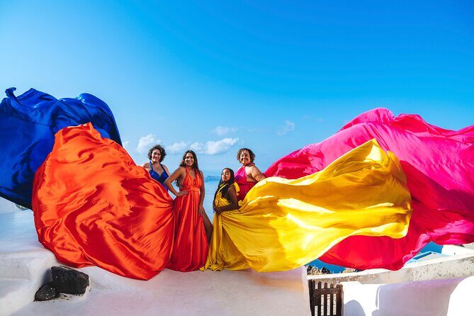 Santorini flying dress photo - Key Things I’d Pay Attention To