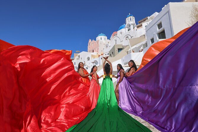 Santorini Flying Dress Photography - Who This Works Best For (and Who Might Want to Skip It)